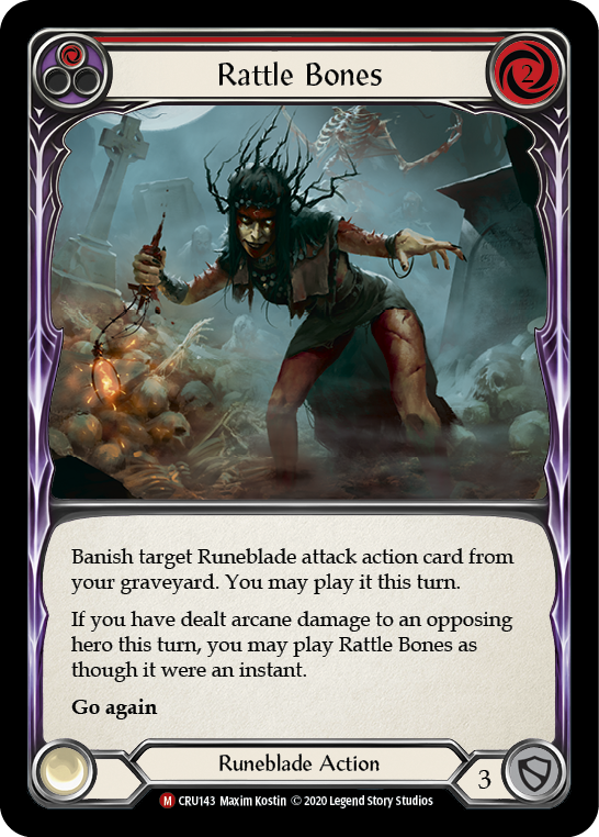 Image of the card for Rattle Bones (Red)