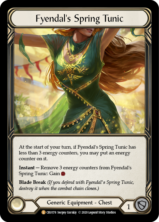 Image of the card for Fyendal's Spring Tunic