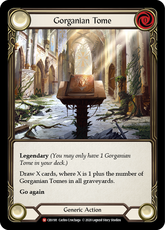 Card image of Gorganian Tome