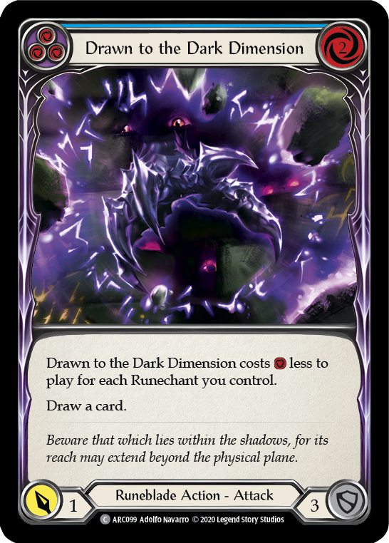 Drawn to the Dark Dimension