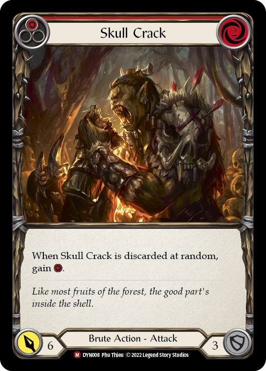 Image of the card for Skull Crack (Red)