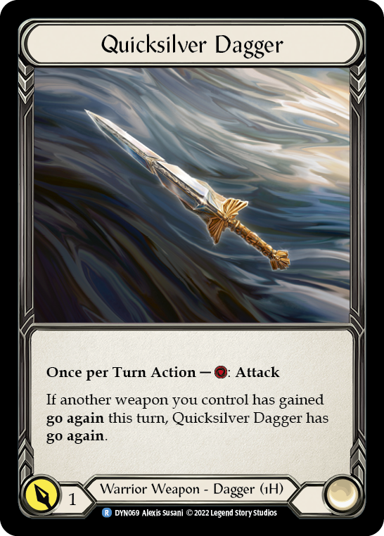 Card image of Quicksilver Dagger