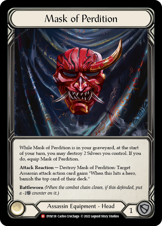 Mask of Perdition - Spellvoid - FaB Card Search