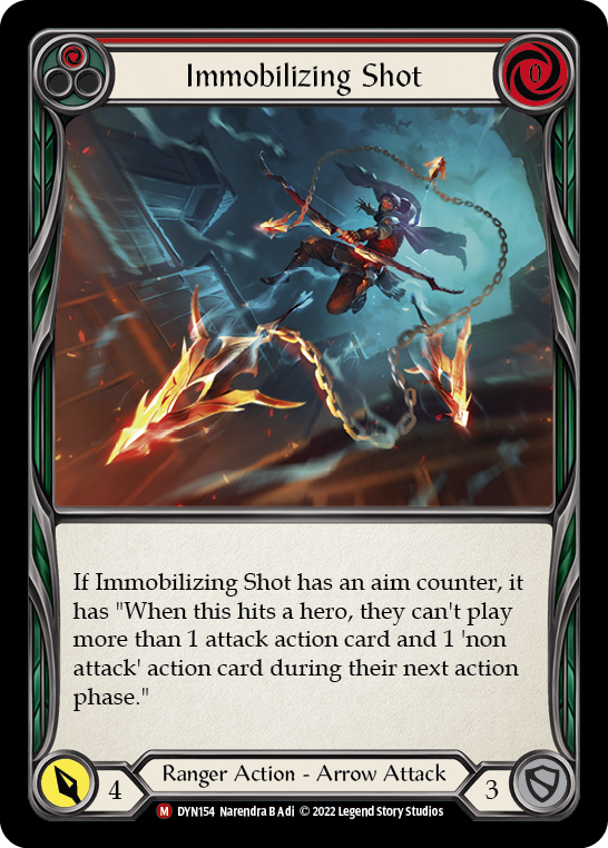 Card image of Immobilizing Shot (Red)