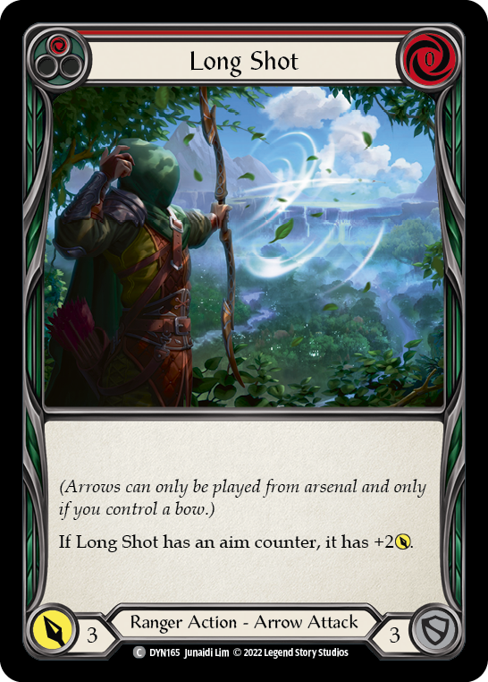 Card image of Long Shot (Red)