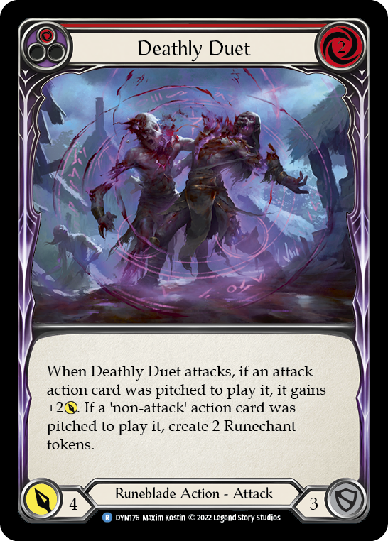 Card image of Deathly Duet (Red)