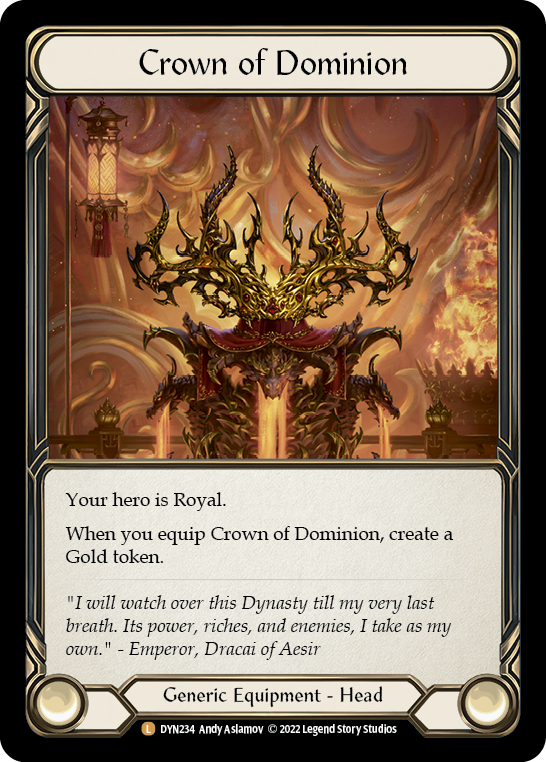 Image of the card for Crown of Dominion