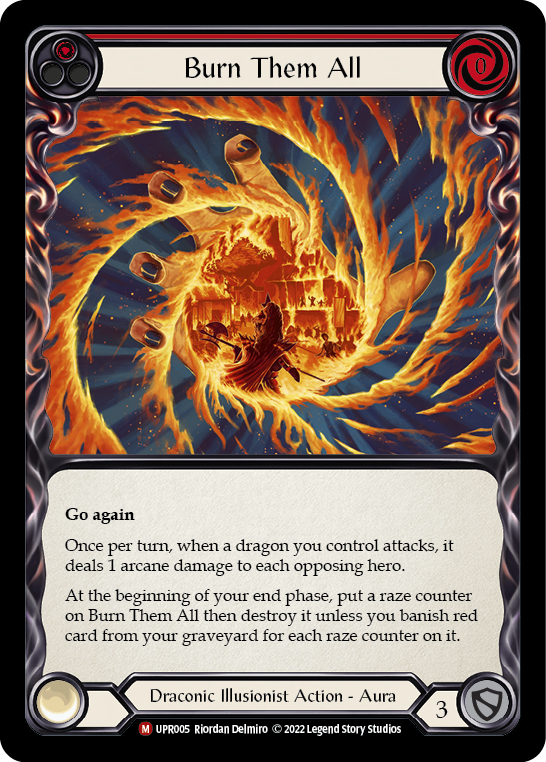 Card image of Burn Them All (Red)