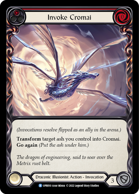 Image of the card for Invoke Cromai (Red)