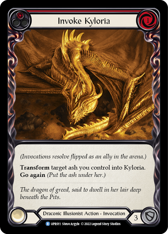 Card image of Invoke Kyloria (Red)