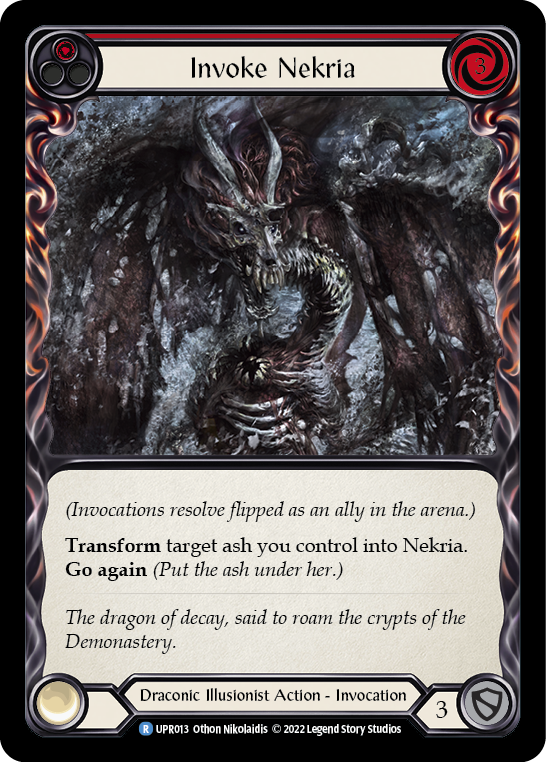 Card image of Invoke Nekria (Red)