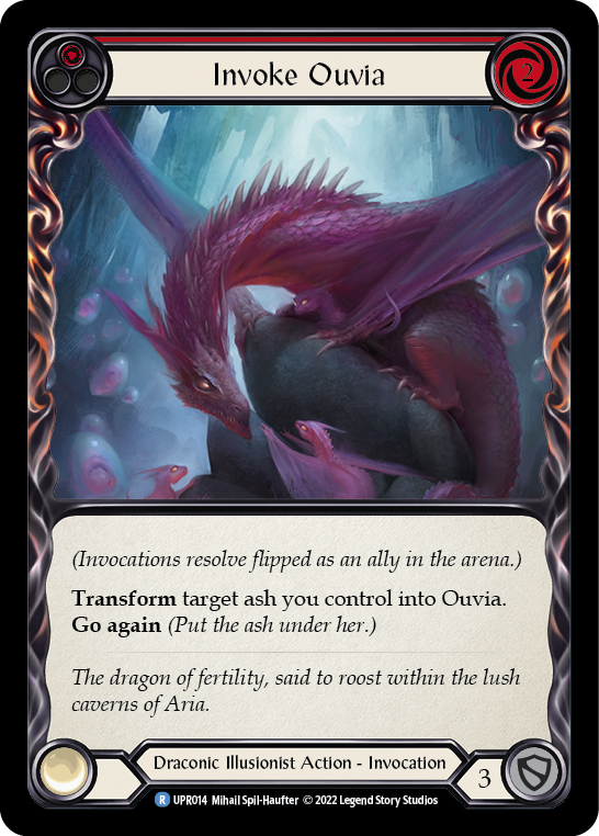 Card image of Invoke Ouvia (Red)