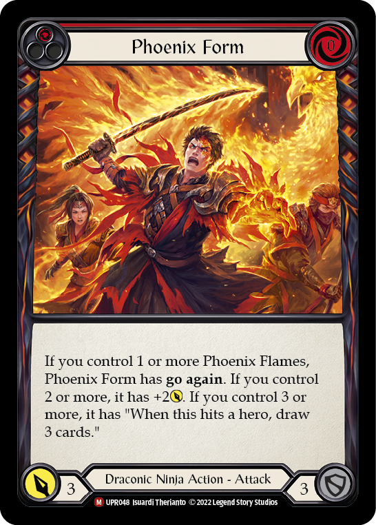 Card image of Phoenix Form (Red)