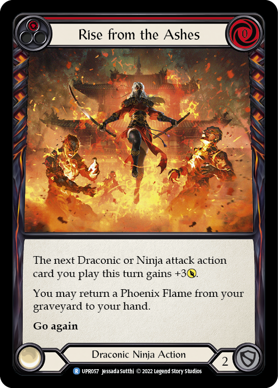 Card image of Rise from the Ashes (Red)