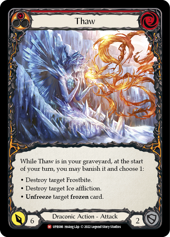 Card image of Thaw (Red)