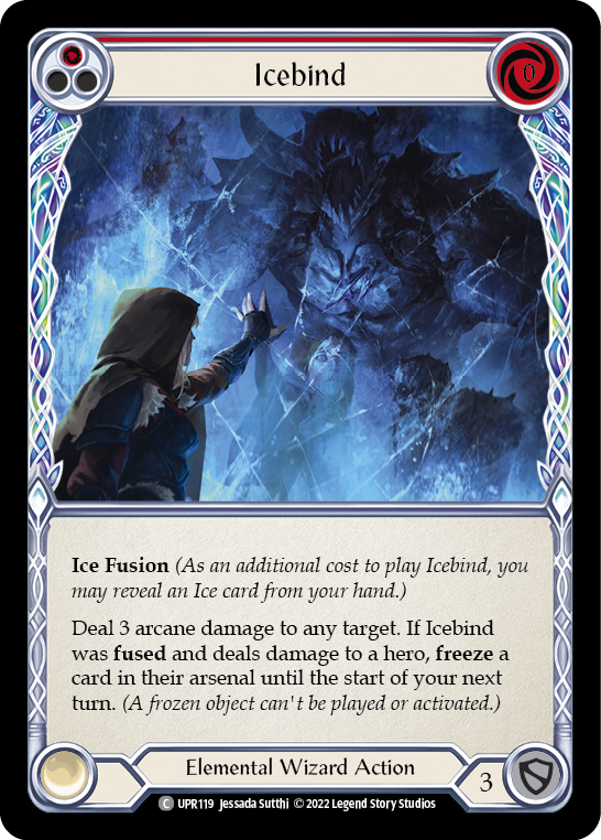 Card image of Icebind (Red)