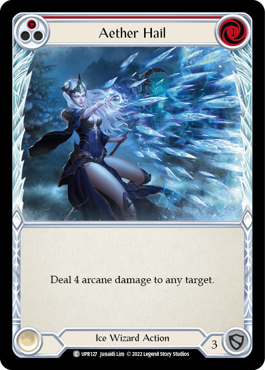 Card image of Aether Hail (Red)