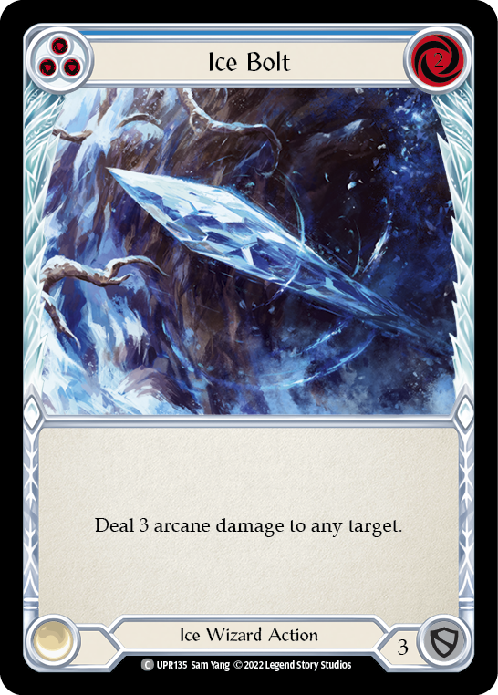 Card image of Ice Bolt (Blue)