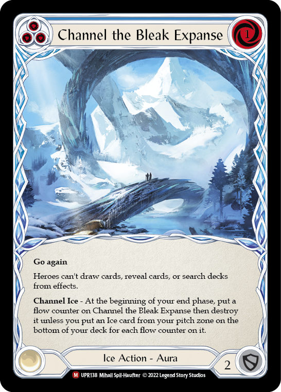 Card image of Channel the Bleak Expanse (Blue)