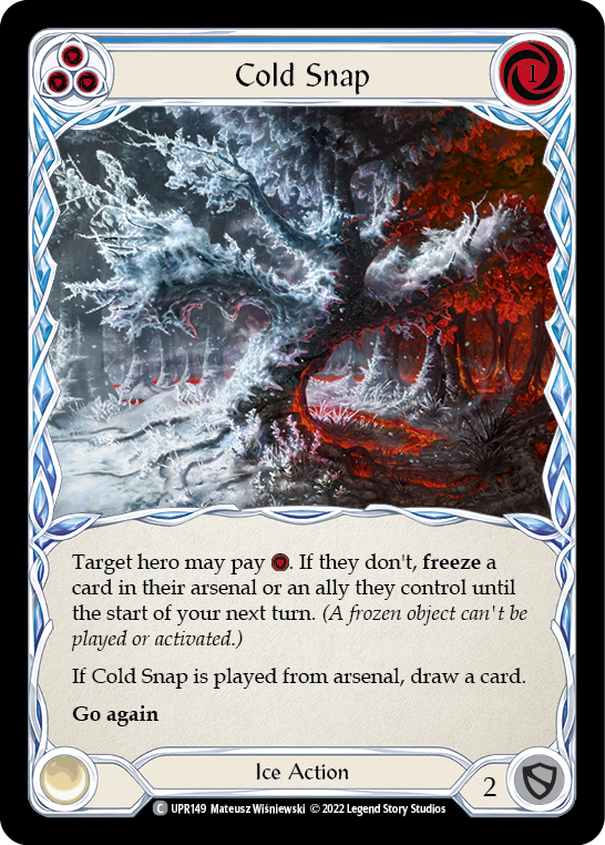 Card image of Cold Snap (Blue)