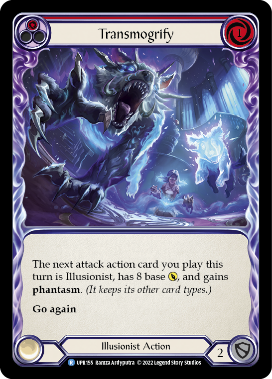 Card image of Transmogrify (Red)