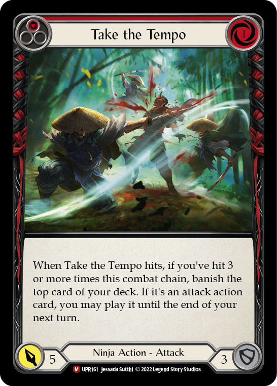 Card image of Take the Tempo (Red)