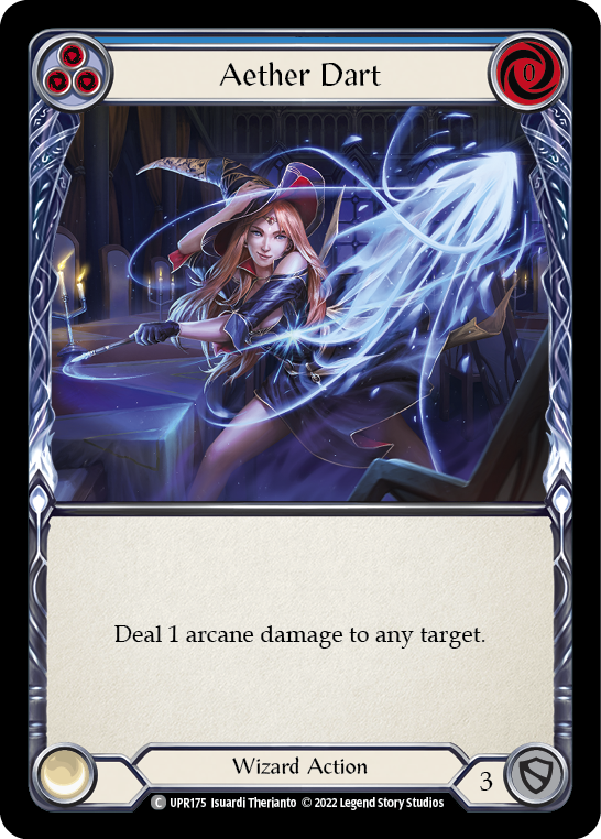 Image of the card for Aether Dart (Blue)