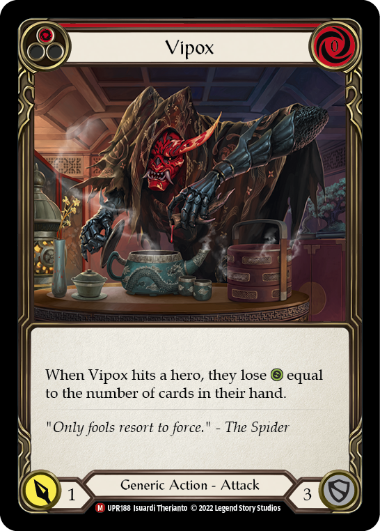 Image of the card for Vipox (Red)