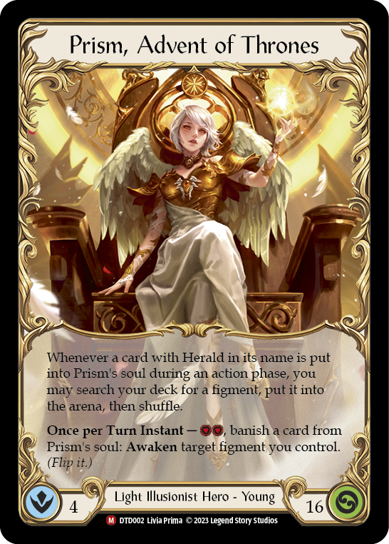 FaB Prism,Advent of Thrones cold foil-