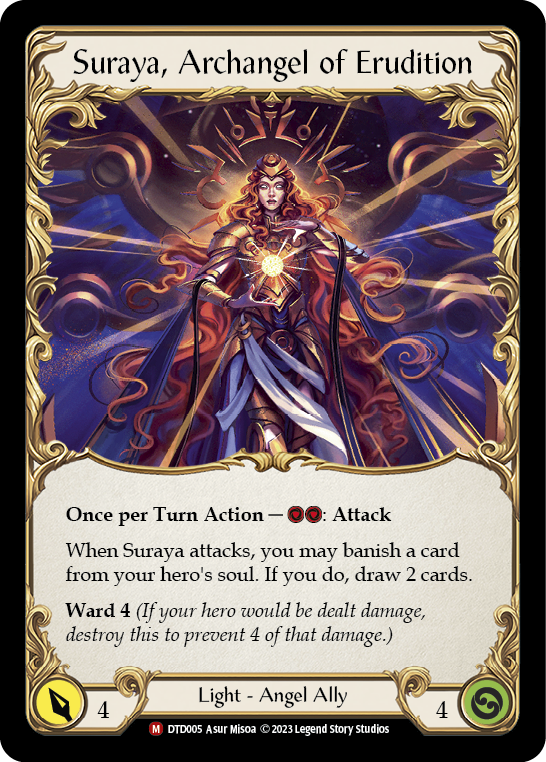 Card image of Suraya, Archangel of Erudition