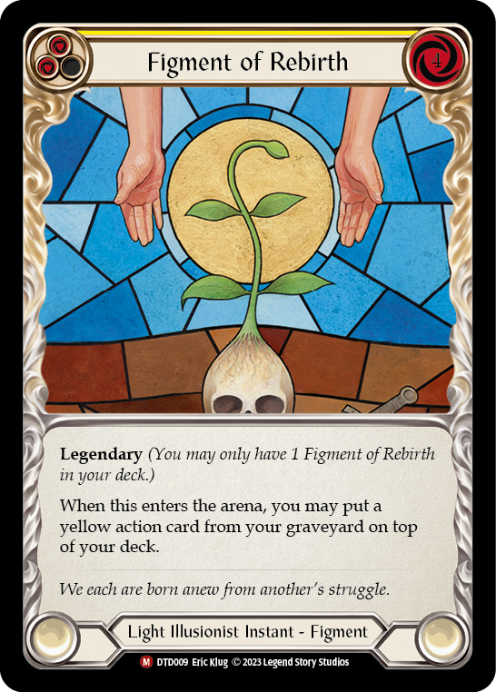 Card image of Figment of Rebirth (Yellow)