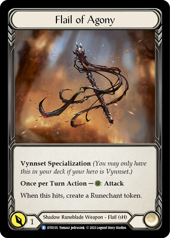 Card image of Flail of Agony