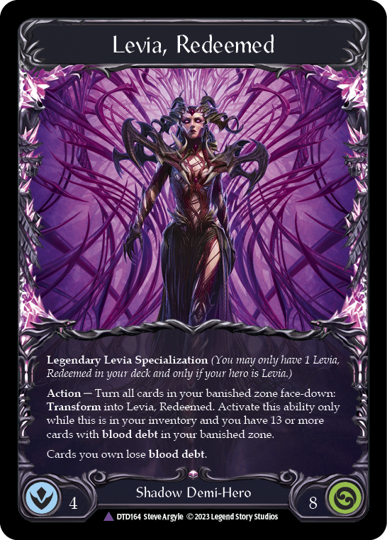 Levia, Redeemed