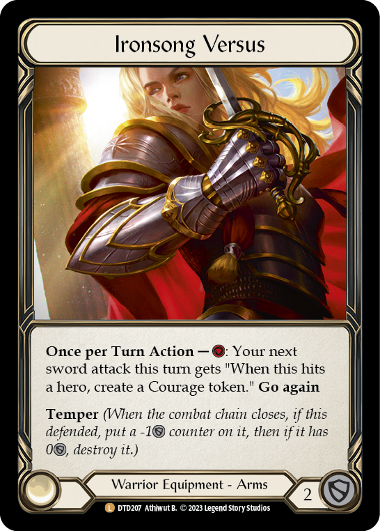 Card image of Ironsong Versus