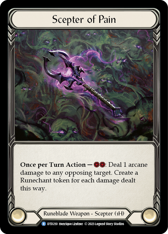 Card image of Scepter of Pain