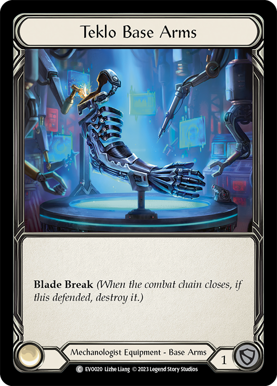 Image of the card for Teklo Base Arms