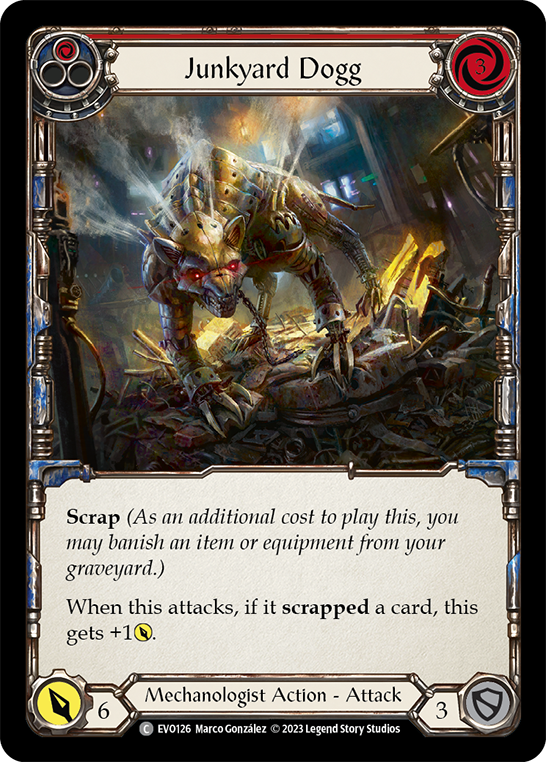 Card image of Junkyard Dogg (Red)