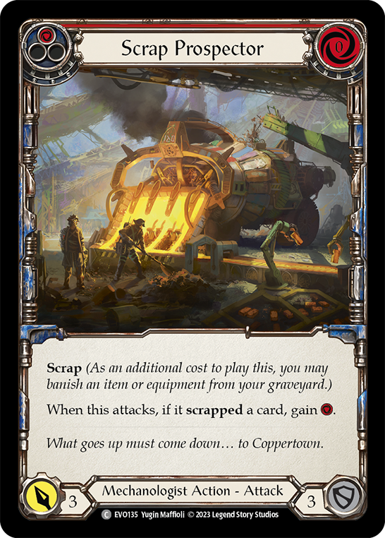 Card image of Scrap Prospector (Red)