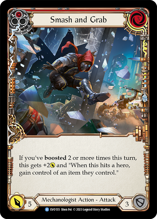 Card image of Smash and Grab (Red)