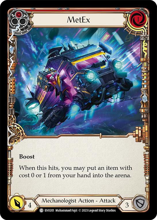 Card image of MetEx (Red)