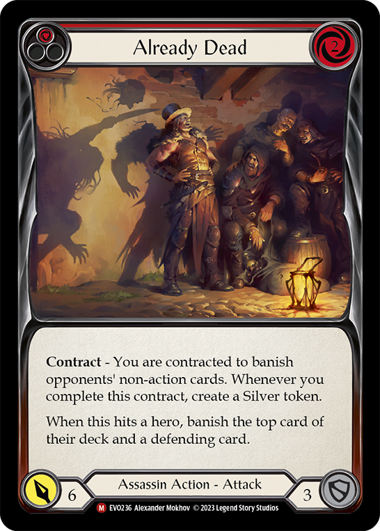 Image of the card for Already Dead (Red)