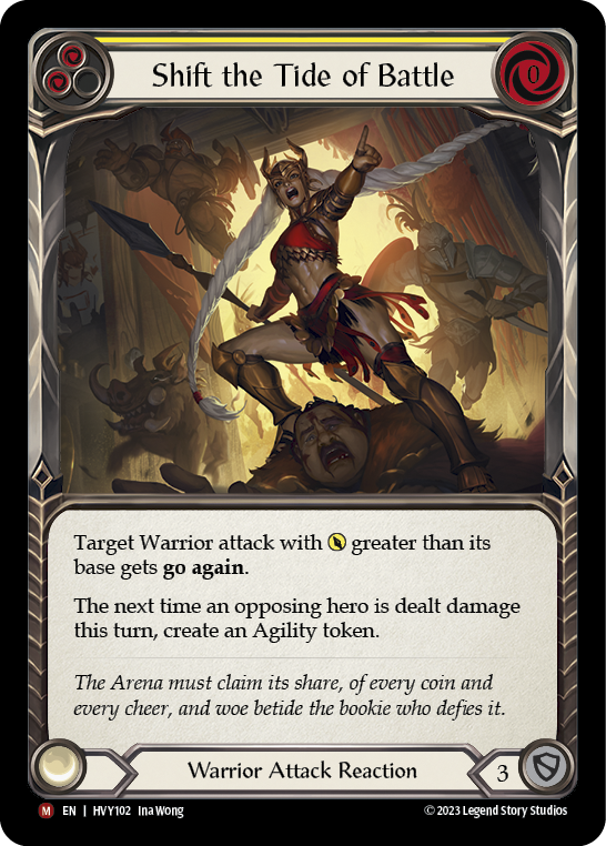 Card image of Shift the Tide of Battle (Yellow)