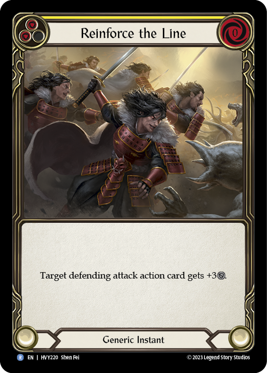 Reinforce the Line