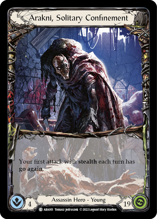 Card image of Arakni, Solitary Confinement