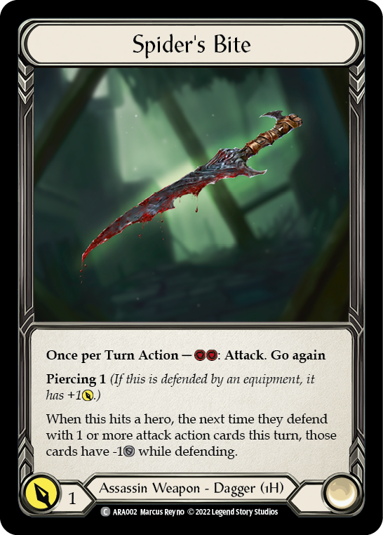 Image of the card for Spider's Bite