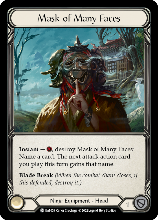 Card image of Mask of Many Faces