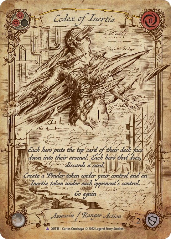 Random Codexes Codex of Inertia - Spellvoid - FaB Card Search