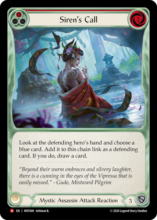 Image of the card for Siren's Call (Red)