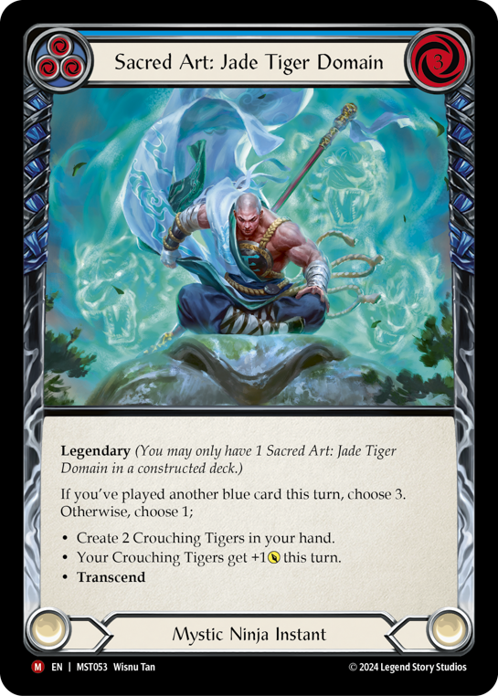 Sacred Art: Jade Tiger Domain