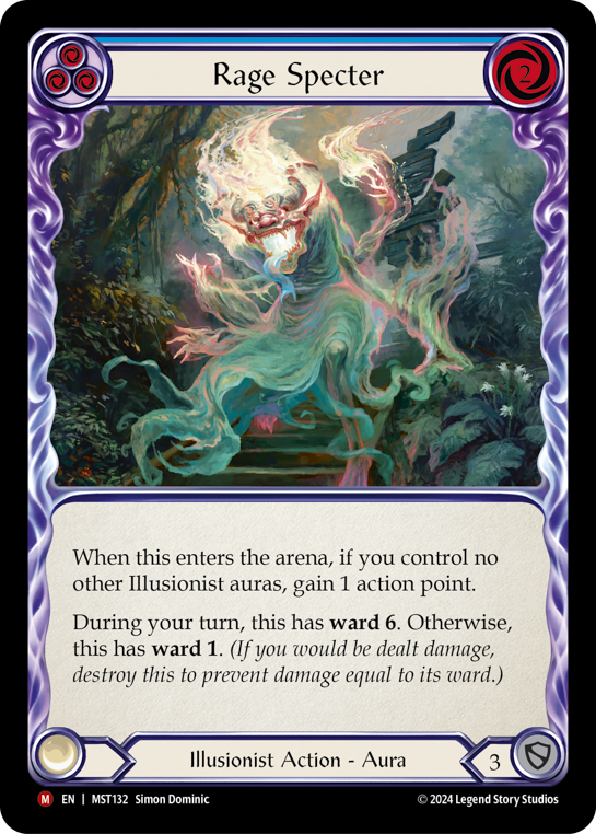 Image of the card for Rage Specter (Blue)